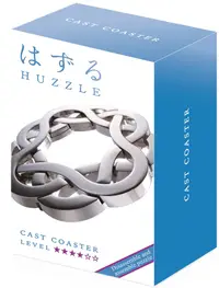 Puzzle logic metalic Hanayama - Cast Puzzle Coaster Huzzle