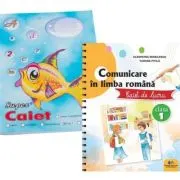 Pachet Caiet tip 1 Pestisor A5, 32 file, Casa Tipografica si Comunicare in limba romana. Caiet de lucru clasa 1