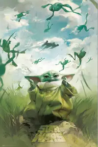 Poster Erik Movies: Star Wars - Grogu Training