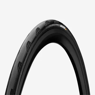 Cauciuc bicicletă șosea talon flexibil - Continental Grand Prix5000 700x25 Negru
