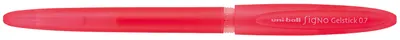 Gel roller Uniball Signo Gelstick – Rosu, 0.7 mm