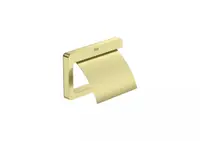 Suport hartie igienica Roca Tempo A817033VA0, montare pe perete, metal, mat, Alama