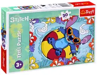 Puzzle Trefl din 30 de piese - Lilo și Stitch în vacanță