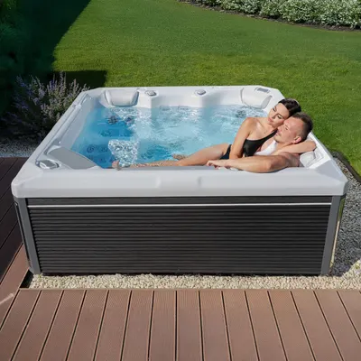 Minipiscina cu capac termoizolant ridicator de capac Makalu PeakLife Deluxe