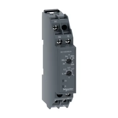 Releu temporizator Harmony, functie On-Delay, 24V c.a./c.c., 240V c.a., 1CO