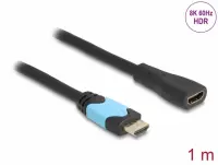 Cablu prelungitor HDMI High Speed 48Gbps 8K60Hz/4K120Hz T-M 1m, Delock 81997