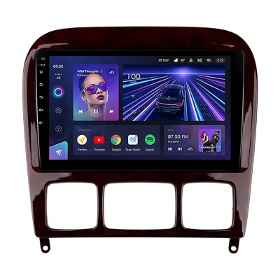 Navigatie Auto Teyes CC3 Mercedes-Benz S Class W220 1998-2005 4+32GB 9" QLED Octa-core 1.8Ghz, Android 4G Bluetooth 5.1 DSP