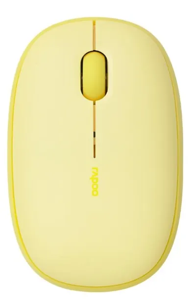 Mouse Rapoo - M660, optic, wireless, galben
