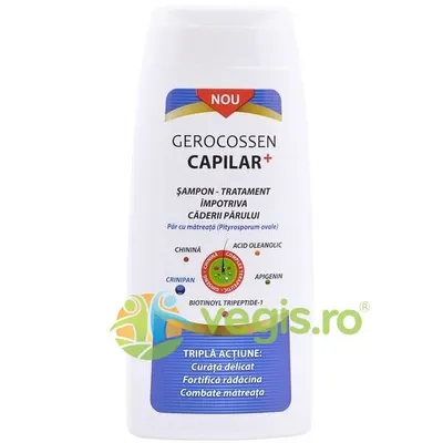 Sampon Impotriva Caderii Parului - Par cu Matreata - Capilar+ 275ml