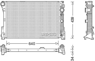 Radiator apa racire motor (transmisie automata) Mercedes Clasa C (C204), C T-MODEL (S204), C (W204), CLS (C218), CLS SHOOTING BRAKE (X218), E (A207), E (C207), E T-MODEL (S212), E (W212), GLK (X204) 1