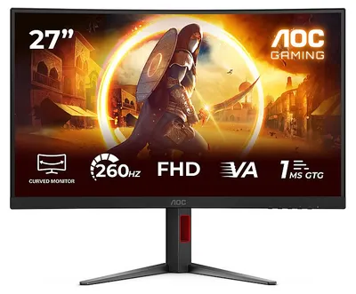 Monitor gaming AOC - AGON C27G4Z2, 27'', 260Hz, 1ms, VA, Curved