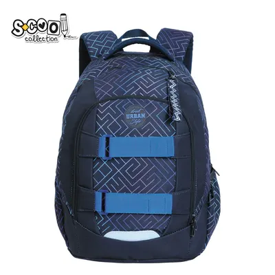 Ghiozdan anatomic Urban, maze, 43x29x22 cm, S-COOL