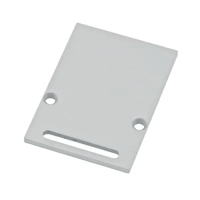 Profile end cap CLR angular with longhole incl. Screws