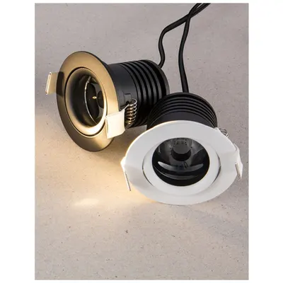 Spot TIF Nisipiu Alb Aluminiu Adjustable IP20 3000K 2W 220-240Vac 148Lm