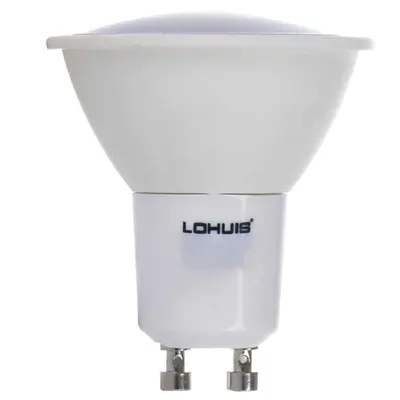 Bec LED LOHUIS, forma spot, GU10, 6.5W, 30000 ore, lumina rece