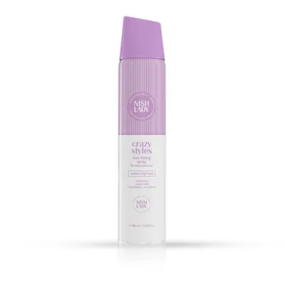 Fixativ pentru par - NISH LADY- Crazy Styles - 386 ml