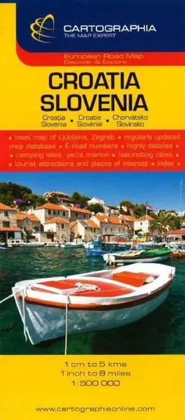 Hartă rutieră Slovenia - Paperback - ***