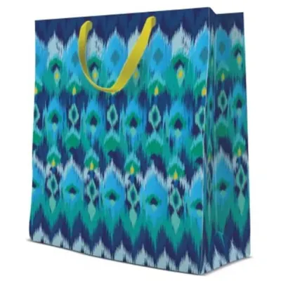Pungi Cadou Mari, Peacock Feathers, 30 x 41 x 12 cm, Perfecto
