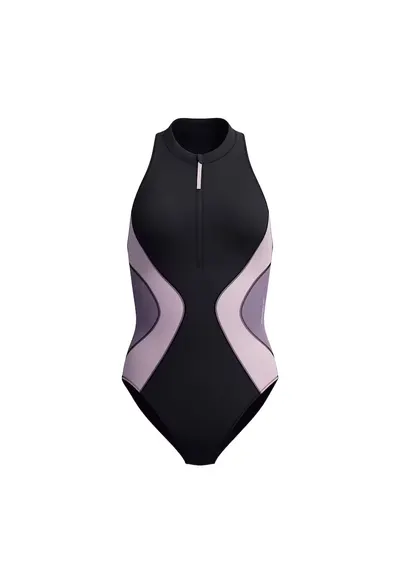 Costum inot femei Zip CLRBLCK negru - Negru