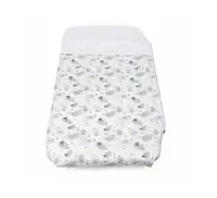 Set lenjerie patut Chicco Next2Me Forever, Grey Sheep, 0luni+