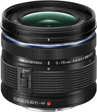Obiectiv OM SYSTEM M.Zuiko Digital ED 9-18mm f/4-5.6 II (Micro Four Thirds)