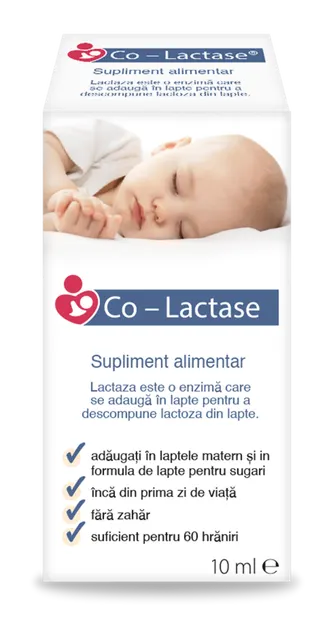 Picaturi pentru sugari Co-Lactase, 10ml, Maxima HealthCare