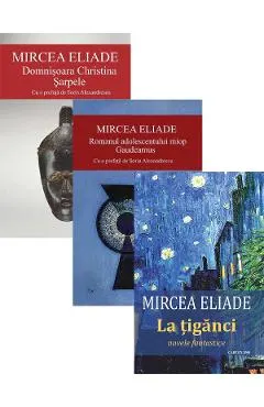 Pachet: Domnisoara Christina. Sarpele + Romanul adolescentului miop + La tiganci