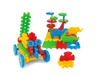 Set de construcții tip vafă cu 50 de piese mixte