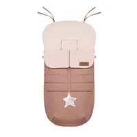 Sac de iarna, Jane, Nest, Pentru carucior, Universal, 95 x 46 cm, Material interior din fleece, Pale