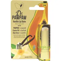 Balsam pentru Buze cu Ulei de Ricin si Aloe Vera cu Aroma de Vanilie si Pawpaw 4g