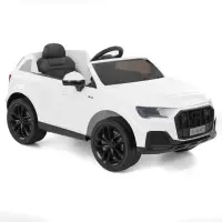 Masinuta electrica pentru copii Audi Q7, 70W, 12V 10Ah, echipare standard, culoare alba