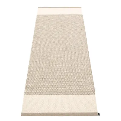 Covor tip traversă pentru interior și exterior bej 85x260 cm Edit Mud Vanilla – Pappelina