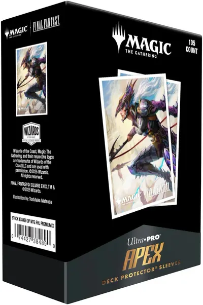 Protecții pentru carduri Ultra Pro - Magic the Gathering: Kain, Traitorous Dragoon Apex Deck Protector (105 buc)