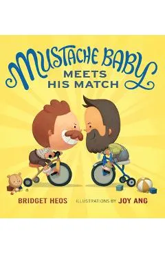 Mustache Baby Meets His Match (Board Book)