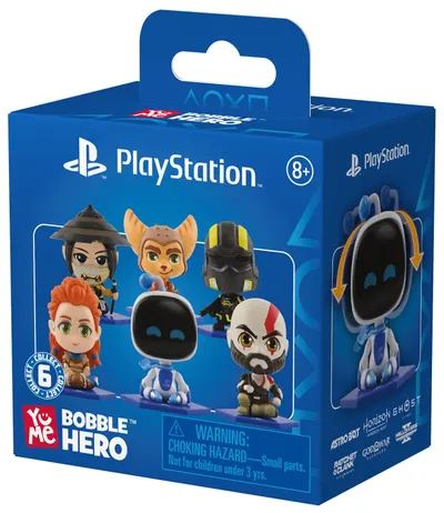 Set de figurine mini YuMe Games: Playstation, (Bobble Hero), Blind Box (Series 1), sortiment