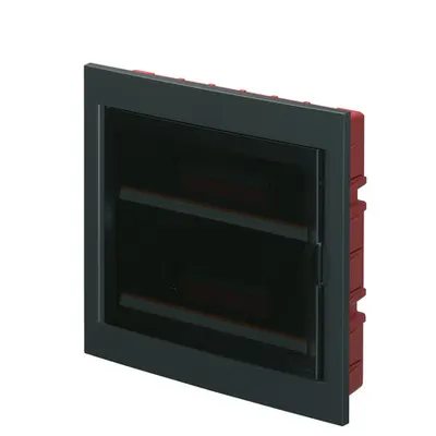 Ec630 Flush Mount. Enclosure 36 Mod. (2x18) Negru
