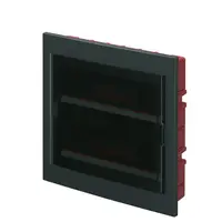 Ec630 Flush Mount. Enclosure 36 Mod. (2x18) Negru