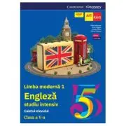 Limba engleza 1 Studiu intensiv. Caietul elevului clasa a 5-a