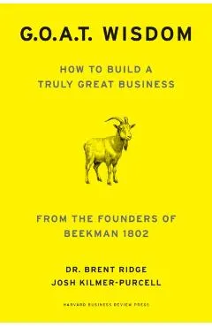 G.O.A.T. Wisdom: How to Build a Truly Great Business--From the Founders of Beekman 1802