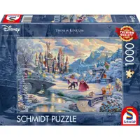 Puzzle Schmidt din 1000 de piese - Frumoasa si Bestia