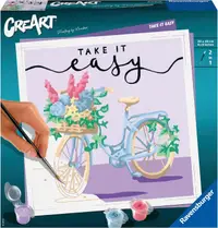 Set pictură pe numere Ravensburger CreArt - Ia-o mai ușor