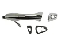Maner usa Stanga Fata potrivit HYUNDAI SANTA FE III DM 2012-2015 - (exterior, cu gaura pentru incuietoare; crom; sistem "smart entry"/"intrare