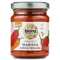 Sos chilli harissa bio 125g Biona