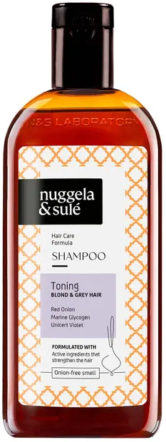 Nuggela & Sulé Șampon matifiant pentru păr blond și alb, 250 ml