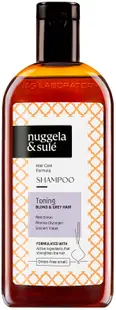 Nuggela & Sulé Șampon matifiant pentru păr blond și alb, 250 ml