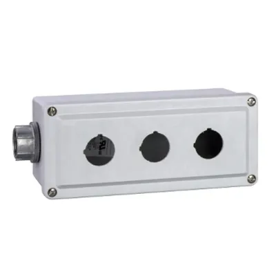 Cutie Goala Pentru Butoane - 9001Sk - Plastic - 3 Decupari Ø 30