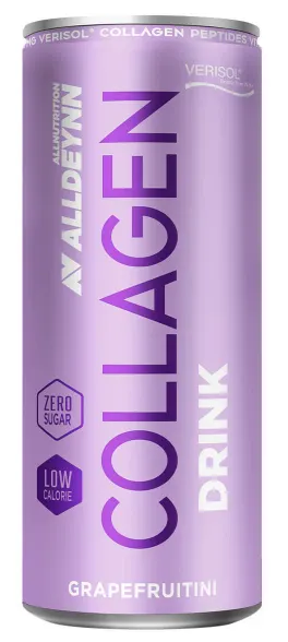 AllDeynn Collagen Drink AllNutrition - băutură cu colagen, grapefruit, 330 ml