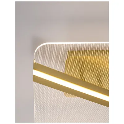 Plafoniera JERTUNA Auriu Aluminiu & Acrylic LED 21W 230V 1402Lm 3000K IP20