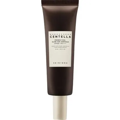 Ser cu protectie solara SPF 50+ PA++++ Centella Probio-Cica Glow Sun Ampoule, 50ml, Skin1004