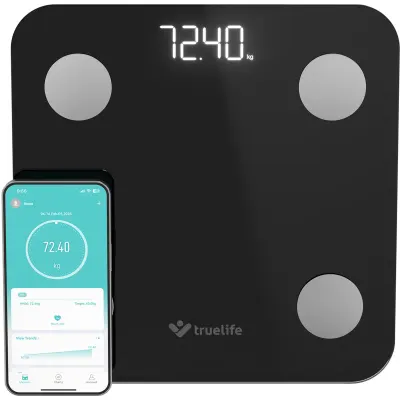 TrueLife FitScale W1 cântar de persoane Black 1 buc